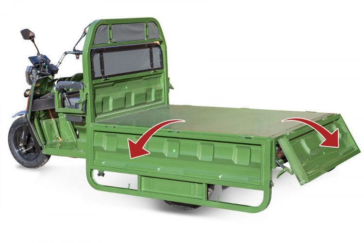 Грузовой электрический трицикл Rutrike Маяк 1500 в Сочи