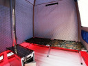 Мобильная баня-палатка МОРЖ c 2-мя окнами (Черный) в Сочи