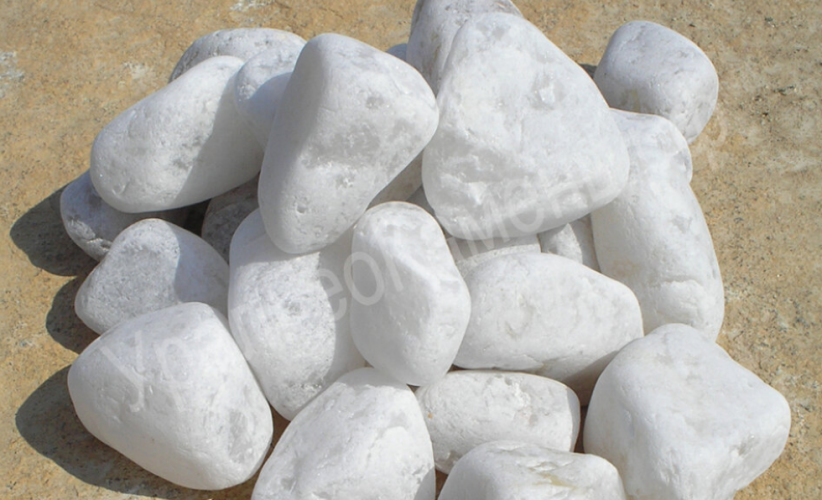 Камни для бани Кварц окатанный 15кг в Сочи