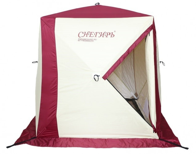 Зимняя палатка для рыбалки Куб Снегирь 3T в Сочи
