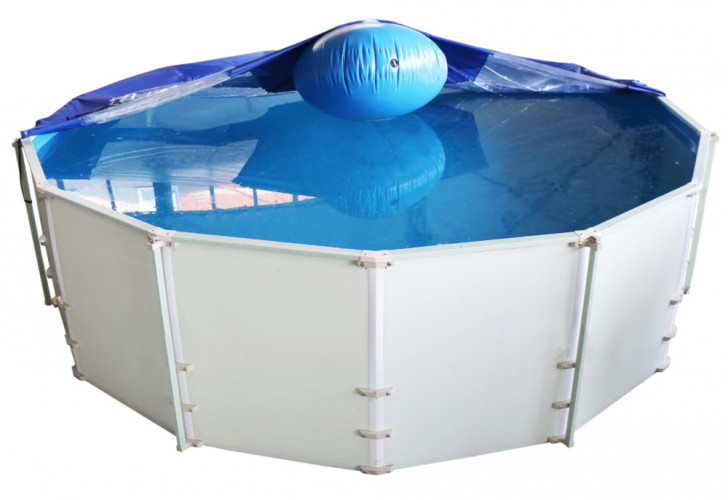 Тент для бассейна с надувной подушкой "Фиеста" в Сочи