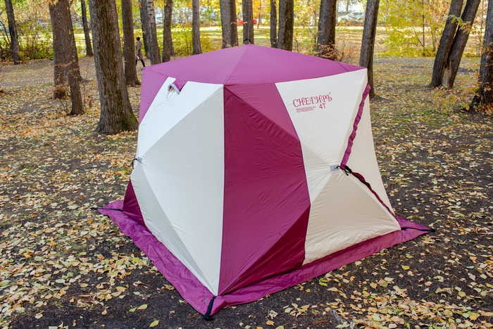 Зимняя палатка для рыбалки Куб Снегирь 4T в Сочи