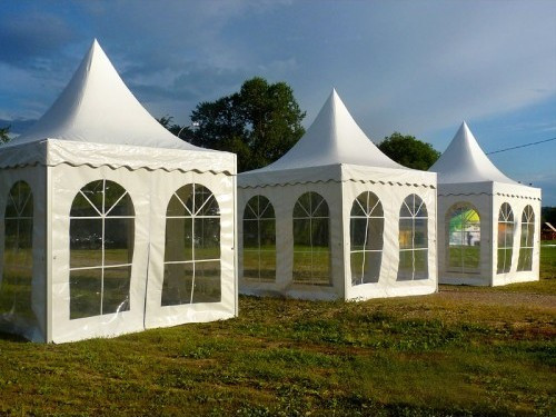 Шатер Пагода Giza Garden 6 х 6 м белый в Сочи