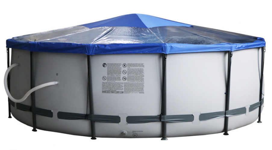 Тент для бассейна Intex/Bestway с надувной подушкой "Фиеста" в Сочи