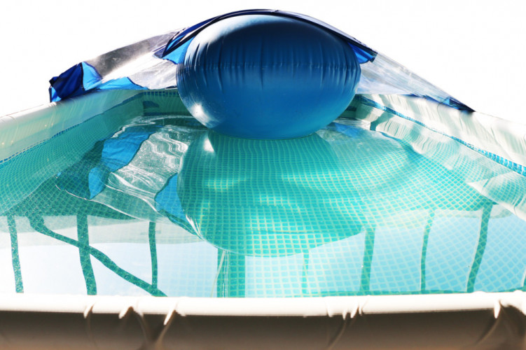 Тент для прямоугольного бассейна Intex/Bestway с надувной подушкой "Фиеста" в Сочи