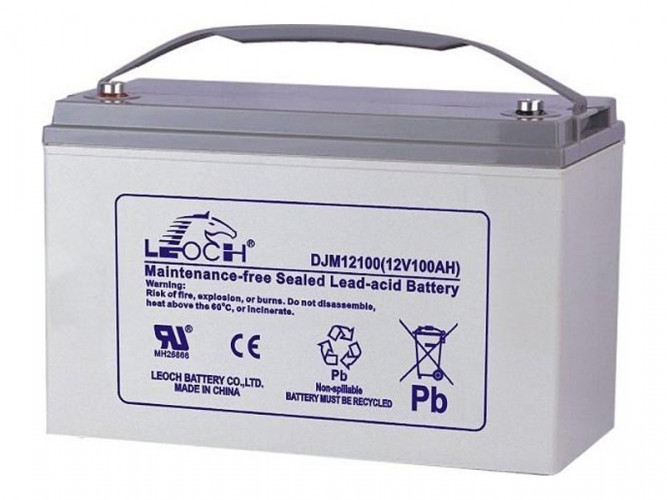 Аккумулятор Leoch DJM12100 (12 В, 100 Ач) в Сочи