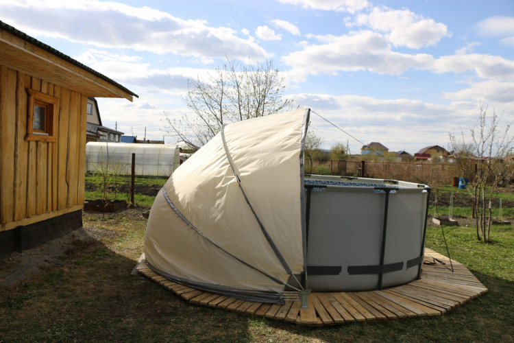 Купол-тент для бассейнов "Фиеста" КОМБИ в Сочи