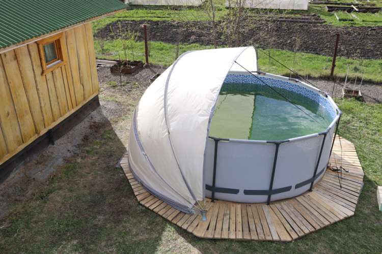 Купол-тент для бассейнов "Фиеста" КОМБИ в Сочи