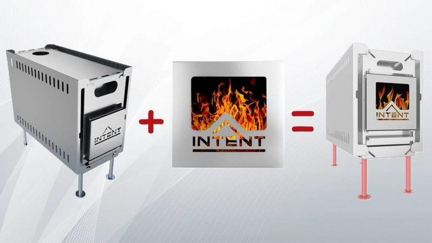 Стеклянная дверца для печи Intent в Сочи