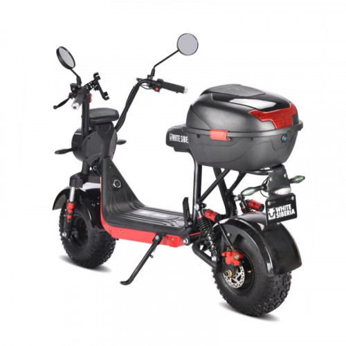 Электроскутер WHITE SIBERIA MINI R 2.0 1200W в Сочи