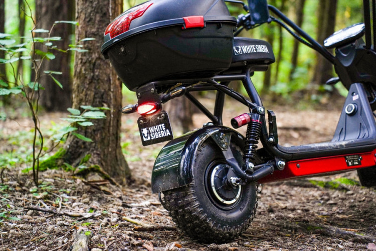 Электроскутер WHITE SIBERIA MINI R 2.0 1200W в Сочи