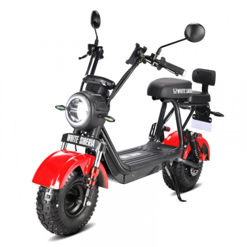 Электроскутер WHITE SIBERIA MINI R 2.0 1200W в Сочи