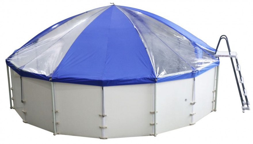 Подъемный тент-навес для бассейна "Фиеста" в Сочи