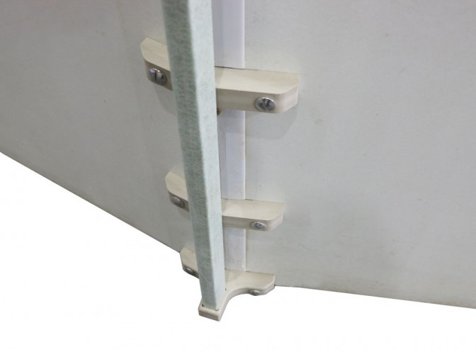 Подъемный тент-навес для бассейна "Фиеста" в Сочи