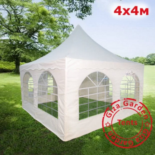 Шатер Пагода Giza Garden 4 х 4 м белый в Сочи