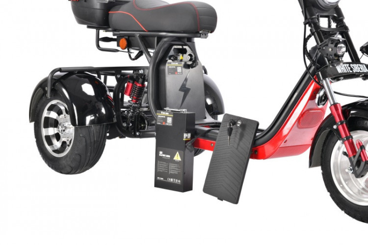 Электроскутер White Siberia PRO TRIKE 3000W в Сочи