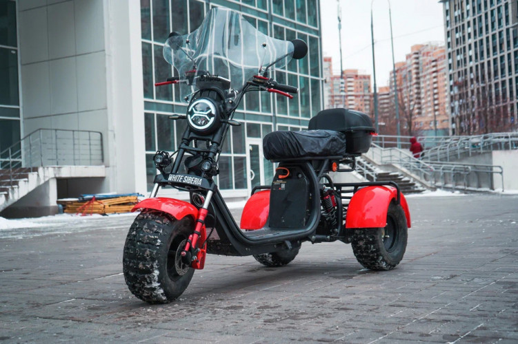 Электроскутер White Siberia PRO TRIKE 3000W в Сочи