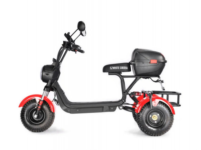 Электроскутер White Siberia TRIKE MINI 1500W в Сочи