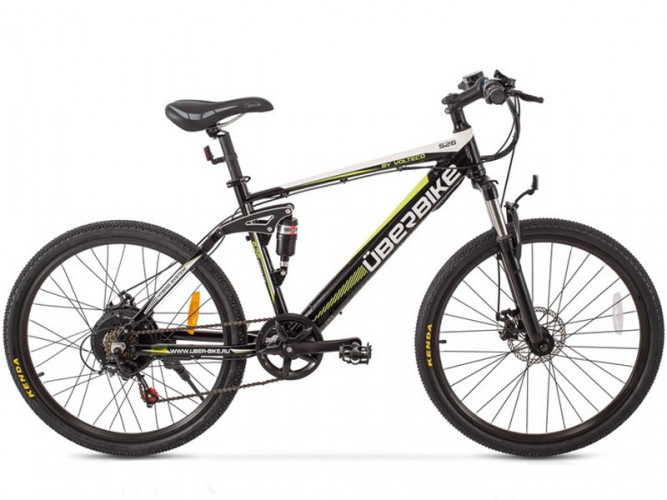 Электровелосипед UberBike S26 S 350W Black в Сочи