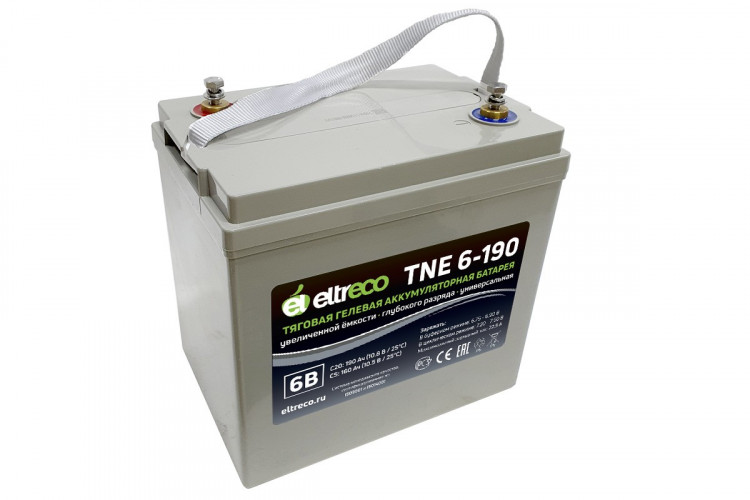 Тяговый аккумулятор Eltreco TNE6-190 (6V150A/H C3) в Сочи