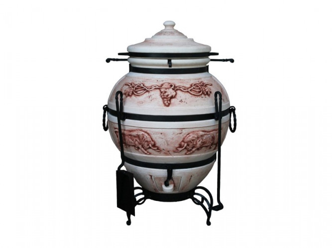 Тандыр Легенды Премиум с эффектом кракле в Сочи