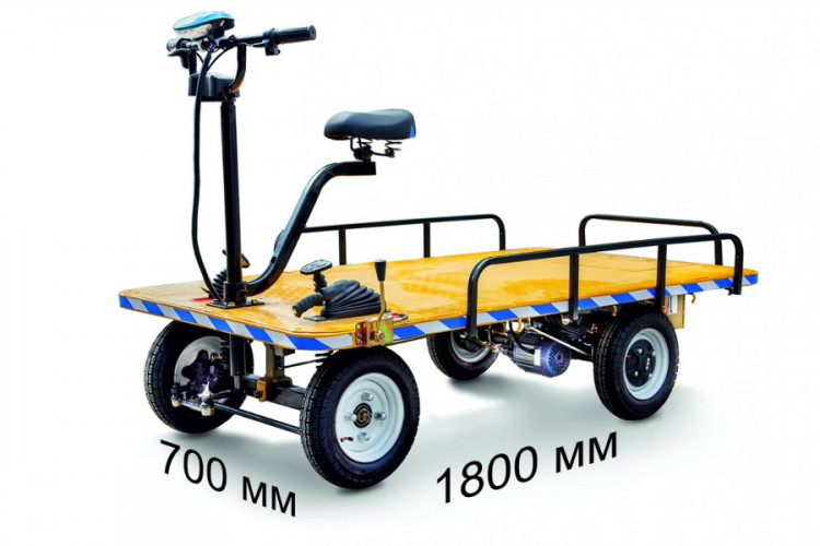Грузовая электрическая тележка RuTrike СКЛАД 1800 в Сочи