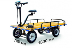 Грузовая электрическая тележка RuTrike СКЛАД 1800 Грузовая электрическая тележка RuTrike СКЛАД 1800