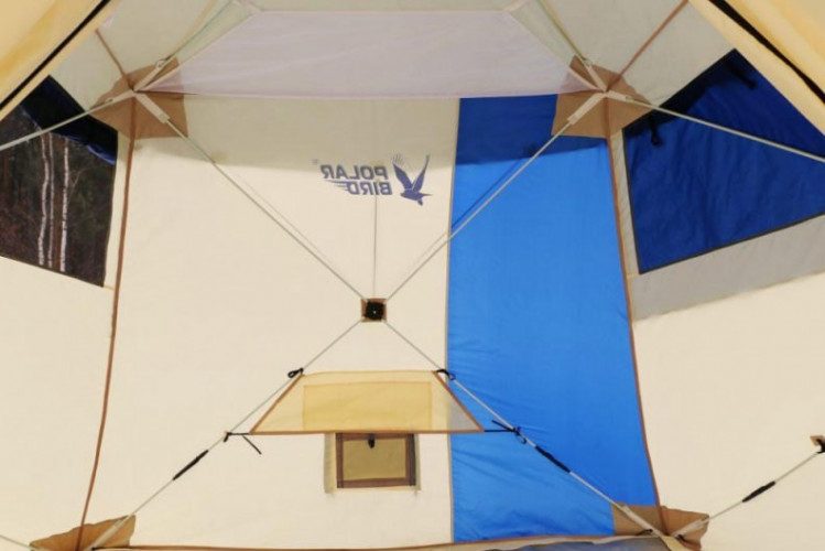Шатер-тент Polar Bird 4SK Long + Тент-навес в Сочи