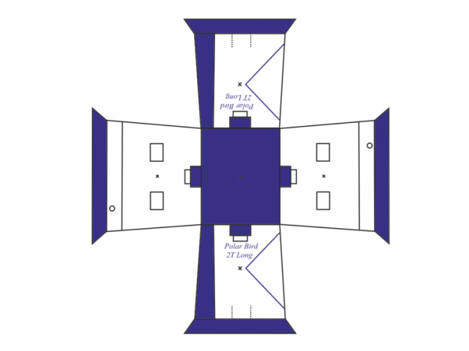 Зимняя палатка Polar Bird 2T Long компакт в Сочи