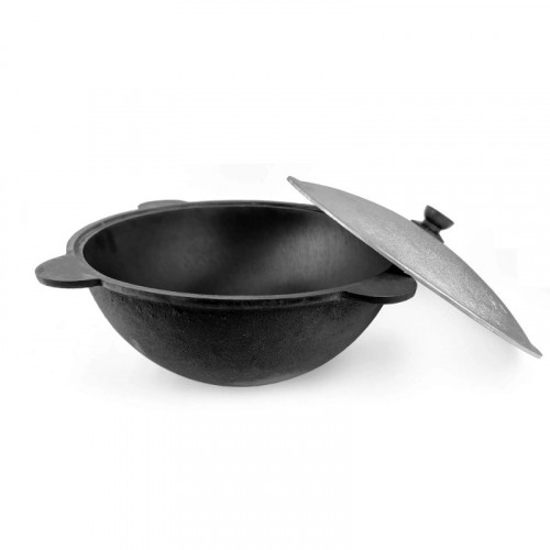 Казан чугунный 16 литров круглое дно Узбекистан в Сочи