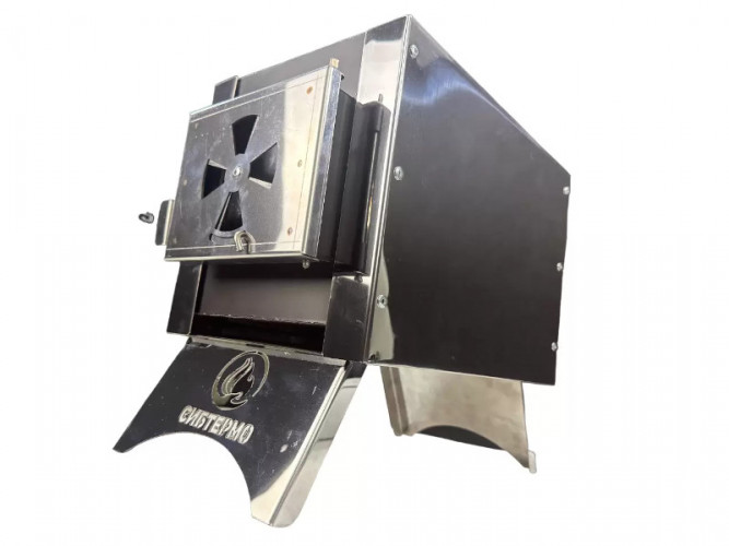 Печь дровяная Сибирка средняя из нержавейки в Сочи