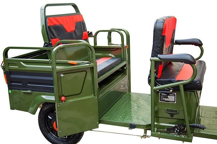 Грузовой электрический трицикл RuTrike Вояж П Трансформер в Сочи