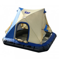 Надувной плот-палатка Polar bird Raft 260+слани стеклокомпозит Надувной плот-палатка Polar bird Raft 260+слани стеклокомпозит