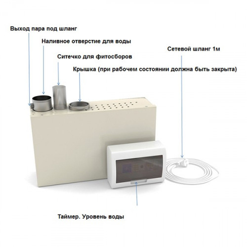 Парогенератор ПГП 9 кВт в Сочи