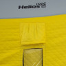Палатка для рыбалки Helios утепл. Куб 1,8х1,8 желтый/серый в Сочи