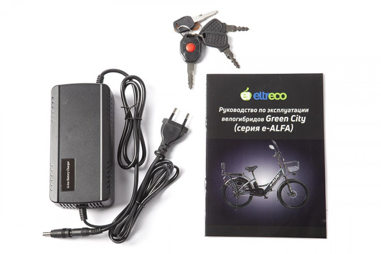 Электровелосипед Green City e-ALFA NEW для курьеров в Сочи