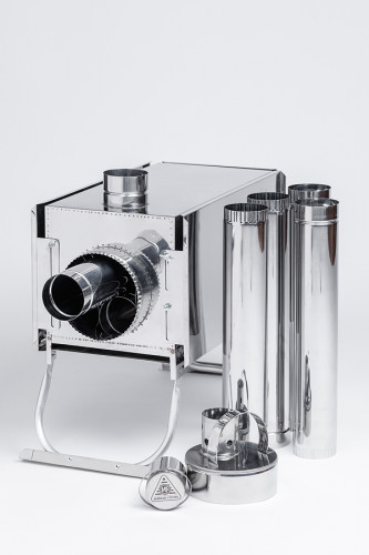 Печь Инвент экономка средняя с регулирующимися экранами в сумке в Сочи