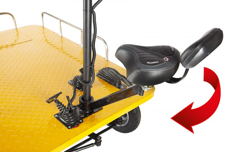 Грузовая электрическая тележка RuTrike СКЛАД 1500 NEW в Сочи