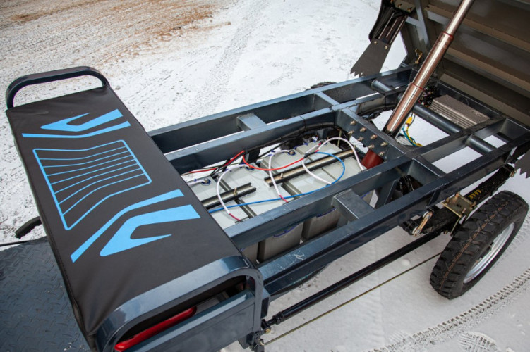 Грузовая электрическая тележка Rutrike Титан 2000 Гидравлика в Сочи