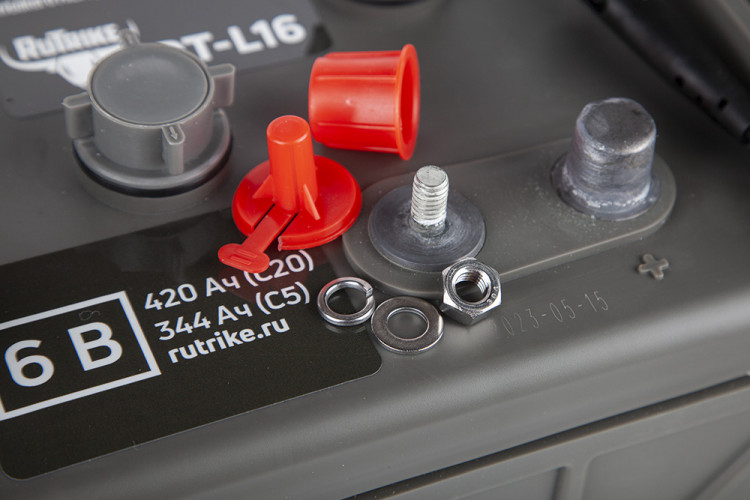 Тяговый аккумулятор RuTrike WET DTL16 (L16H-AC) 6V275A/H C3 в Сочи