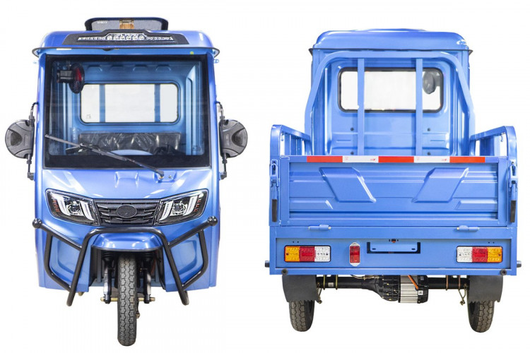 Электротрицикл Rutrike КАРГО Кабина обогрев 1500 грузовой в Сочи