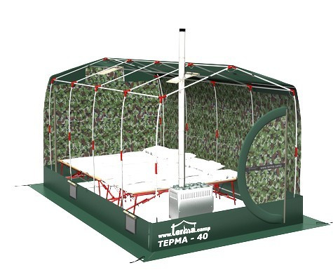 Зимняя палатка Терма-42 в Сочи