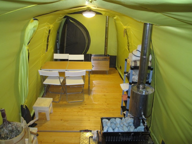 Зимняя палатка Терма-44 в Сочи