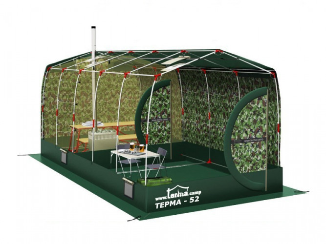 Зимняя палатка Терма-52 в Сочи