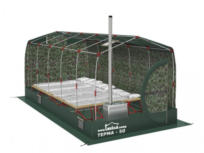 Зимняя палатка Терма-52 в Сочи