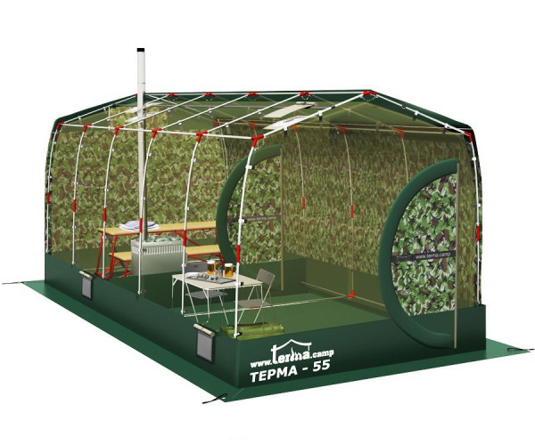 Зимняя палатка Терма-55 в Сочи
