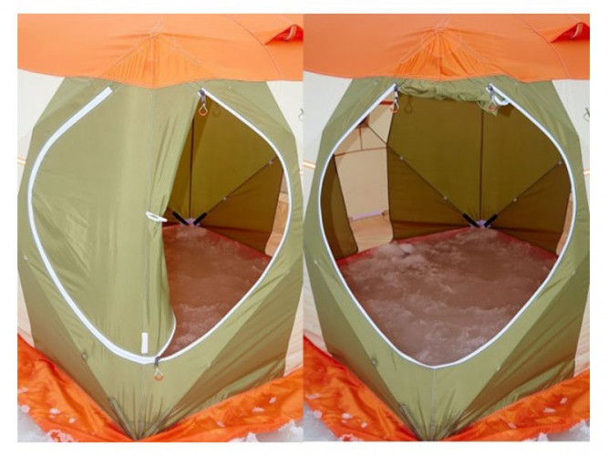 Палатка для рыбалки Нельма Куб 2 в Сочи