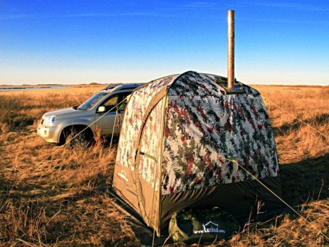 Мобильная баня ТЕРМА-10 с 1 окном (походная) в Сочи