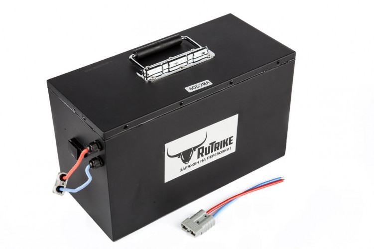 Литиевый тяговый аккумулятор RuTrike 60V52A/H Li(MnCoNi)O2 в Сочи