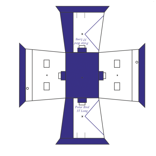 Зимняя палатка Polar Bird 4T Long компакт в Сочи